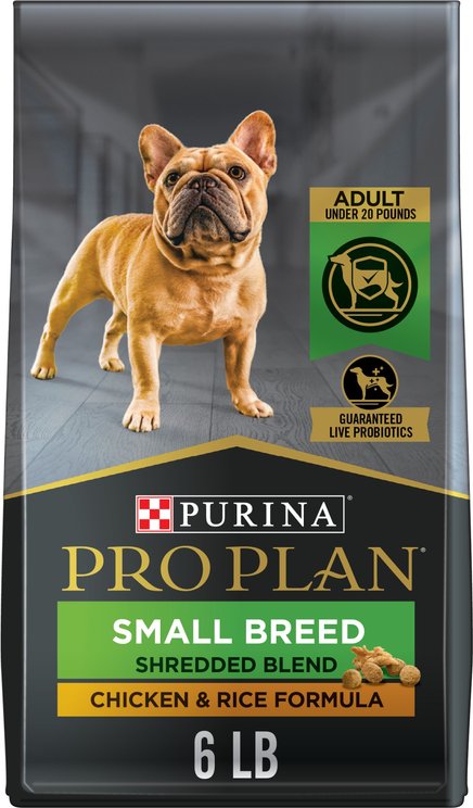 Purina Pro Plan Shredded Blend Adult Small Breed Chicken & Rice Formula Powdered Dog Food