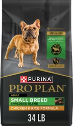 Purina Pro Plan Shredded Blend Adult Small Breed Chicken & Rice Formula Powdered Dog Food