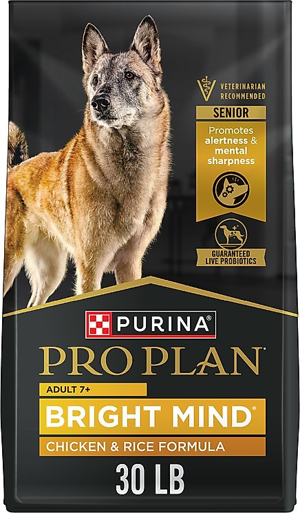 Purina Pro Plan Bright Mind Adult 7+ Chicken & Rice Formula Powdered Dog Food
