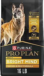 Purina Pro Plan Bright Mind Adult 7+ Chicken & Rice Formula Powdered Dog Food