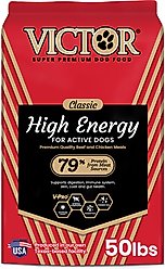 VICTOR High Energy Active Sporting Gluten-Free Beef & Chicken Meal Powdered Dog Food