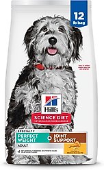 Hill's Science Diet Perfect Weight Management & Joint Support Chicken Flavored Powdered Dog Food
