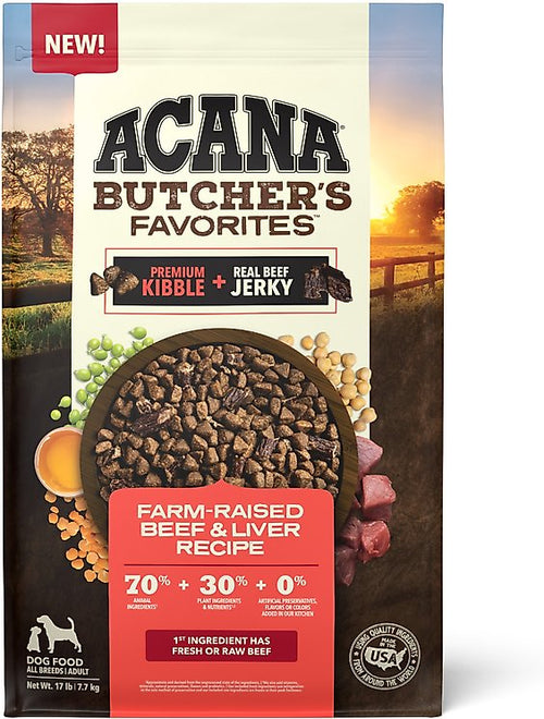 ACANA Butcher's Favorites Grain-Free Powdered Dog Food