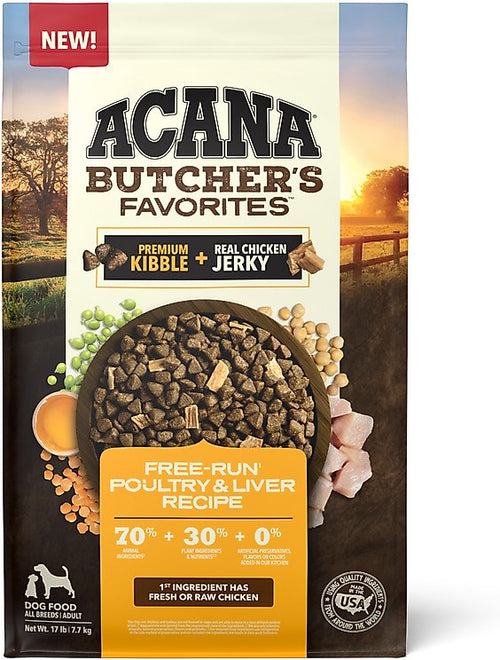 ACANA Butcher's Favorites Grain-Free Powdered Dog Food