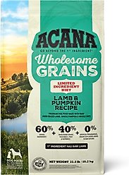 ACANA Limited Ingredient & Pumpkin Wholesome Grains Powdered Dog Food