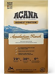 ACANA Appalachian Ranch Highest Protein Grain-Free Powdered Dog Food