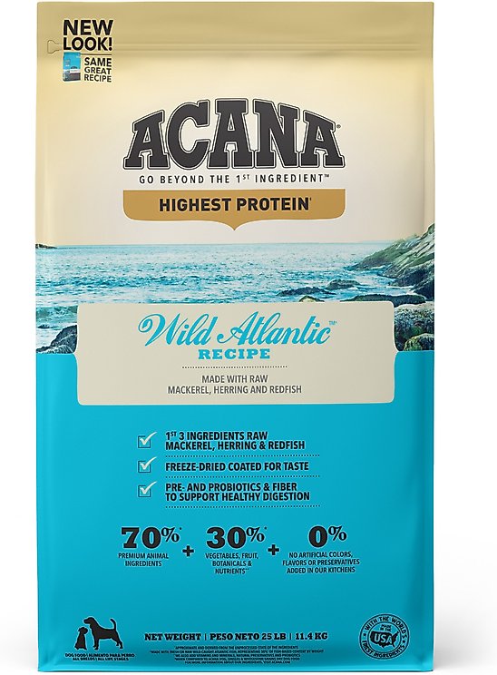 ACANA Wild Atlantic Highest Protein Grain-Free Powdered Dog Food