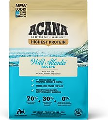 ACANA Wild Atlantic Highest Protein Grain-Free Powdered Dog Food