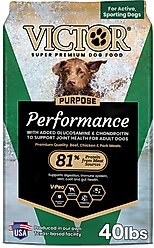 VICTOR Performance Active High Protein Hip & Joint Support Adult Powdered Dog Food