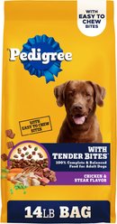 Pedigree Tender Bites Powdered Dog Food