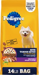 Pedigree Tender Bites Powdered Dog Food