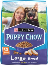 Puppy Chow High Protein with Real Chicken Large Breed Powdered Dog Food