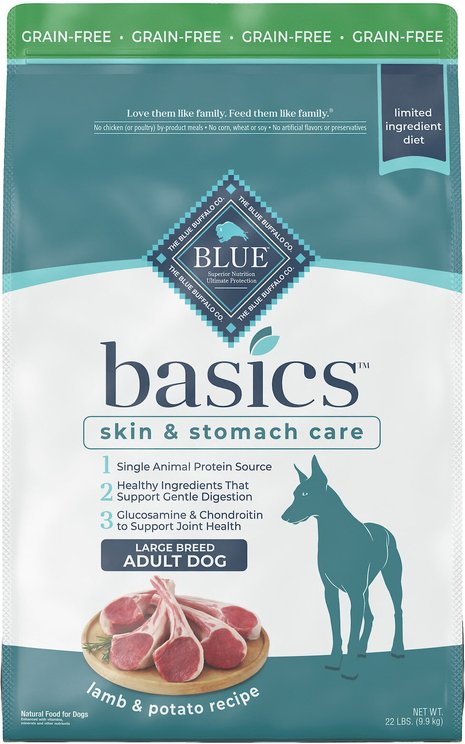 Blue Buffalo Basics Skin & Stomach Care Powdered Dog Food