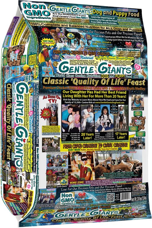 Gentle Giants Natural Powdered Dog Food