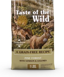 Taste of the Wild Pine Forest Grain-Free Powdered Dog Food