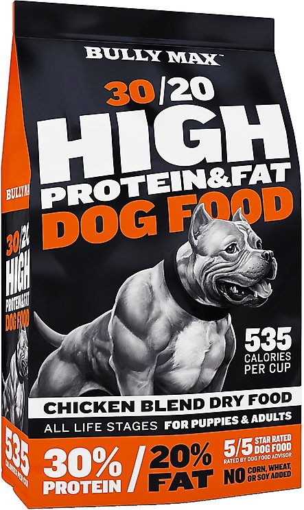 Bully Max 30/20 Adult High-Protein & Fat Chicken Powdered Dog Food