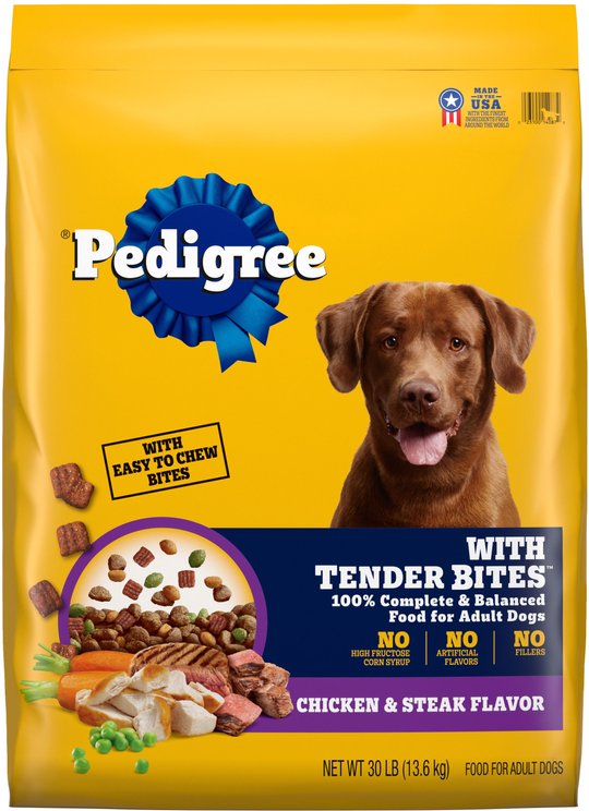 Pedigree Tender Bites Powdered Dog Food