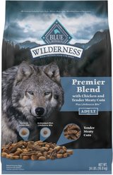 Blue Buffalo Blue Wilderness Premier Blend with Meaty Cuts Chicken Adult Powdered Dog Food