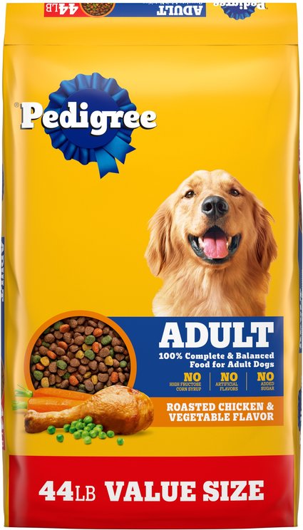 Pedigree Complete Nutrition & Vegetable Flavor Dog Kibble Adult Powdered Dog Food
