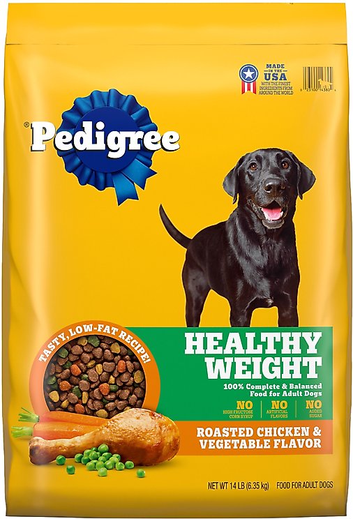 Pedigree Healthy Weight Roasted Chicken & Vegetable Flavor Adult Powdered Dog Food